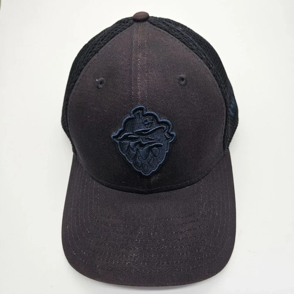 New Era 59FIFTY Hillsboro Hops Barley Mascot Navy Fitted S/M Hat MiLB Black Blue